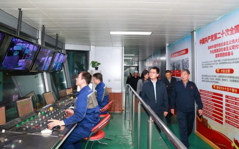 中國工經(jīng)聯(lián)中國工業(yè)碳達(dá)峰項目組組長、國際部執(zhí)行主任劉成林一行到榮程集團(tuán)參觀調(diào)研