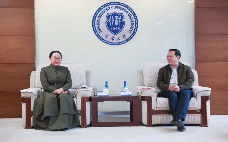 張榮華主席應邀出席天津大學創(chuàng)業(yè)大講堂活動，張君婷總裁作主題演講